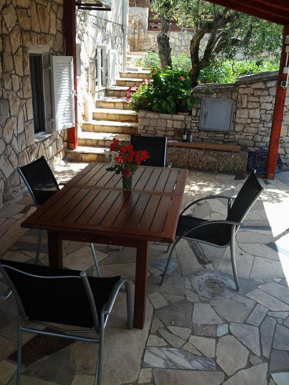 Apartments Janja - Terrace Sea View Nečujam Buitenkant foto